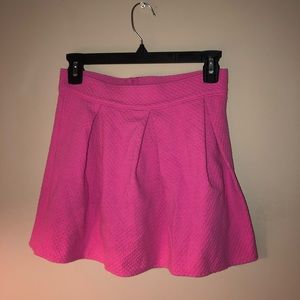 Pink skater skirt
